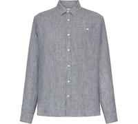 KNOWLEDGE COTTON Regular linen Shirt Herren / 1226 VINTAGE INDIGO / XXL