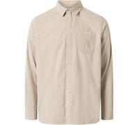 KnowledgeCotton Apparel 26 Wales Cordury Shirt light feather gray - Größe M