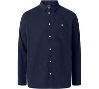 KnowledgeCotton Apparel 26 Wales Cordury Shirt total eclipse - Größe L