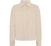 KnowledgeCotton Apparel A-Shape 26 Wales Corduroy Shirt Women light feather gray - Größe XS