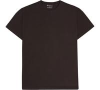 KnowledgeCotton Apparel Agnar Basic Herren T-Shirts braun Größe M Lifestyle Hautfreundlich