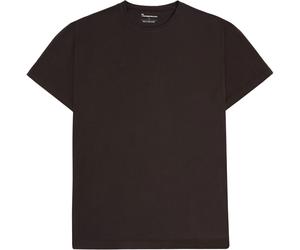 KnowledgeCotton Apparel Agnar Basic Herren T-Shirts braun Größe M Lifestyle Hautfreundlich