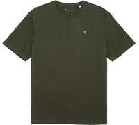 KnowledgeCotton Apparel Badge T-Shirt forrest night - Größe M