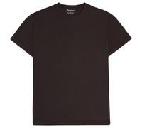 KnowledgeCotton Apparel Basic T-Shirt Chocolate Torte S