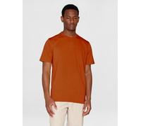 KnowledgeCotton Apparel Herren Agnar Basic T-Shirt (Größe M, rot)