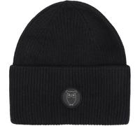 KnowledgeCotton Apparel Big Rib Mützen & Beanies schwarz Größe ONE SIZE Lifestyle Hautfreundlich
