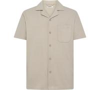 KnowledgeCotton Apparel Box Fit Bouclé Herren Hemden beige Größe S Lifestyle Hautfreundlich