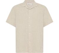 KNOWLEDGE COTTON APPAREL Leinenhemd beige | L