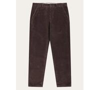 KnowledgeCotton Apparel - Organic Cotton Chuck Corduroy Hose Herren chocolate torte