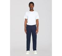 KnowledgeCotton Apparel Twill-Chinohose - CHUCK regular chino twill pants - aus Bio Baumwolle Blau (Total Eclipse) 34 / 32