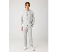 KnowledgeCotton Apparel Chinohose CHUCK aus Bio-Leinen Grau (Yarndyed Ultimate Grey) 33/32