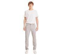 KnowledgeCotton Apparel Chinohose Slim - JOE Stretched Grau (Alloy) 29 / 34"