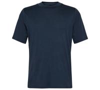 KnowledgeCotton Apparel - Cleaver Wool Single Constructed - Merinoshirt, Gr. M, total eclipse (TotalEclipse)