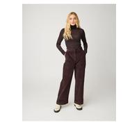 KnowledgeCotton Apparel Cord-Hose POSEY aus Bio-Baumwolle ROC/GOTS/Vegan braun (chocolate-torte) 29 / 30