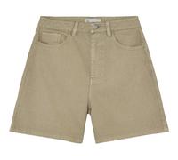 KnowledgeCotton Apparel Damen Gale Straight Mid-Rise Twill Shorts (Größe INCH 31, beige)