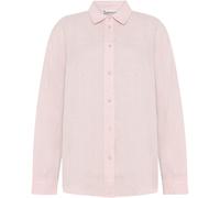 KnowledgeCotton Apparel Damen Loose Linen Bluse (Größe XS, rosa)