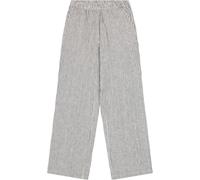 KnowledgeCotton Apparel Damen Posey Linen Stripe Hose (Größe XS, braun)