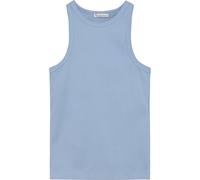KnowledgeCotton Apparel - Women's Racer Rib Top - Top, Gr. L, blau (Skyway)