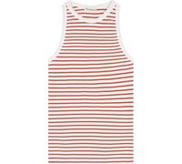 KnowledgeCotton Apparel Damen Racer Rib Top (Größe L, orange)