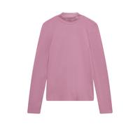 KnowledgeCotton Apparel Rib High Neck Damen Longsleeves rosa Größe S Lifestyle Hautfreundlich