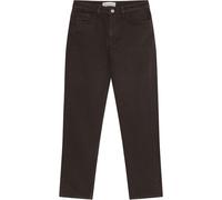 KnowledgeCotton Apparel Damen Stella Straight Mid-Rise Twill Hose (Größe INCH 31/30, braun)