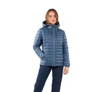 KnowledgeCotton Apparel Damen Thermo-Jacke recyceltes Post-Consumer-Polyester Blau (China Blue) XS