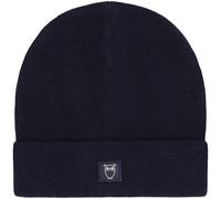 Knowledge Cotton Apparel Beanie Wolle Dunkelblau - Blau