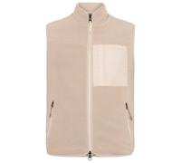 KnowledgeCotton Apparel - ED Adv. Loose Fit Zip Fleece Vest - Fleeceweste, Gr. 3XL, beige (LightFeatherGray)