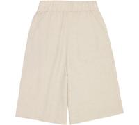 KnowledgeCotton Apparel Damen Eve Culotte High-Rise Wide Linen Shorts (Größe S, beige)