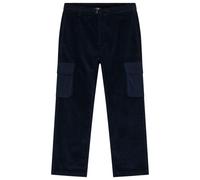 KnowledgeCotton Apparel - Fig 8 Wales Corduroy Elastic Waist - Freizeithose, Gr. XXL, schwarz/blau (NightSky)