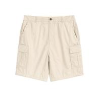 KnowledgeCotton Apparel FIG Cargo Poplin Shorts - Feather Gray - S Lockere Cargo-Shorts Shorts und Bademode