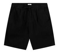 KnowledgeCotton Apparel - Fig Loose Linen Shorts - Shorts, Gr. M, schwarz (BlackJet)