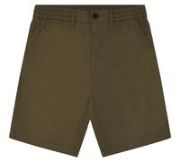 KnowledgeCotton Apparel - Fig Loose Poplin Shorts GOTS/Vegan Herren burned olive