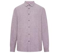 KnowledgeCotton Apparel Heavy Twill Flannel Hemd Regular Fit aus Bio-Baumwolle rot (fig) XXL