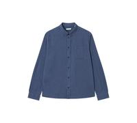 KnowledgeCotton Apparel Flanellhemd- Elder Regular Fit - aus Biobaumwolle Blau (Estate Blue) XXL