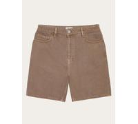 KnowledgeCotton Apparel Flint 5-pocket Raw Twill Shorts - Tiramisu Hellbraun (Tiramisu) W30
