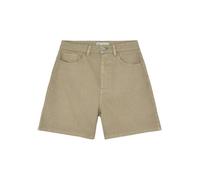 KnowledgeCotton Apparel GALE gerade Mid-Rise Twill 5-Pocket-Shorts - GOTS/Vegan grün (twill) 27