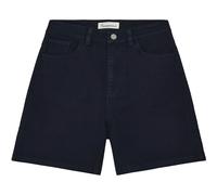 KnowledgeCotton Apparel Damen Gale Straight Mid-Rise Twill Shorts (Größe INCH 31, blau)