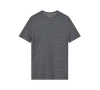 KnowledgeCotton Apparel - Organic Linen Striped T-Shirt - T-Shirt, Gr. M, grau (Navy)