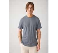 KnowledgeCotton Apparel T-shirt Streifen Navy - Größe XXL Blau XXL