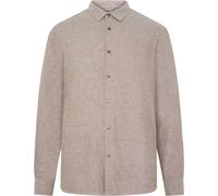KnowledgeCotton Apparel Heavy Twill Flannel Shirt demitasse - Größe M
