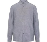 KnowledgeCotton Apparel Heavy Twill Flannel Shirt night sky - Größe S