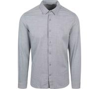 KnowledgeCotton Apparel Hemd Vintage Indigo - Größe XL Blau XL