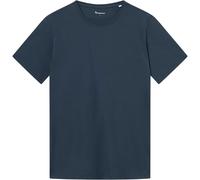KnowledgeCotton Apparel Herren Agnar Basic T-Shirt (Größe S, blau)