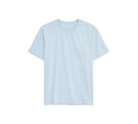 KnowledgeCotton Apparel Herren Basic Tee "AGNAR" - GOTS/Vegan Aqua-Esque (Blau) L
