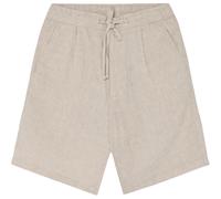 KnowledgeCotton Apparel - Fig Loose Linen Shorts - Shorts, Gr. S, beige (LightFeatherGray)