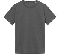 KnowledgeCotton Apparel Herren Loke Badge T-Shirt (Größe S, grau)