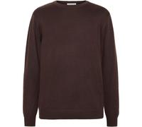 KnowledgeCotton Apparel Herren Merino Knit Crew Neck Pullover (Größe S, braun)