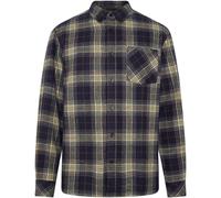 KnowledgeCotton Apparel - Regular Fit Checkered Shirt - Hemd, Gr. S, grau (BlueCheck)