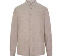 KnowledgeCotton Apparel - Regular Fit Heavy Twill Flannel - Hemd, Gr. S, braun (DemitasseBrown)
